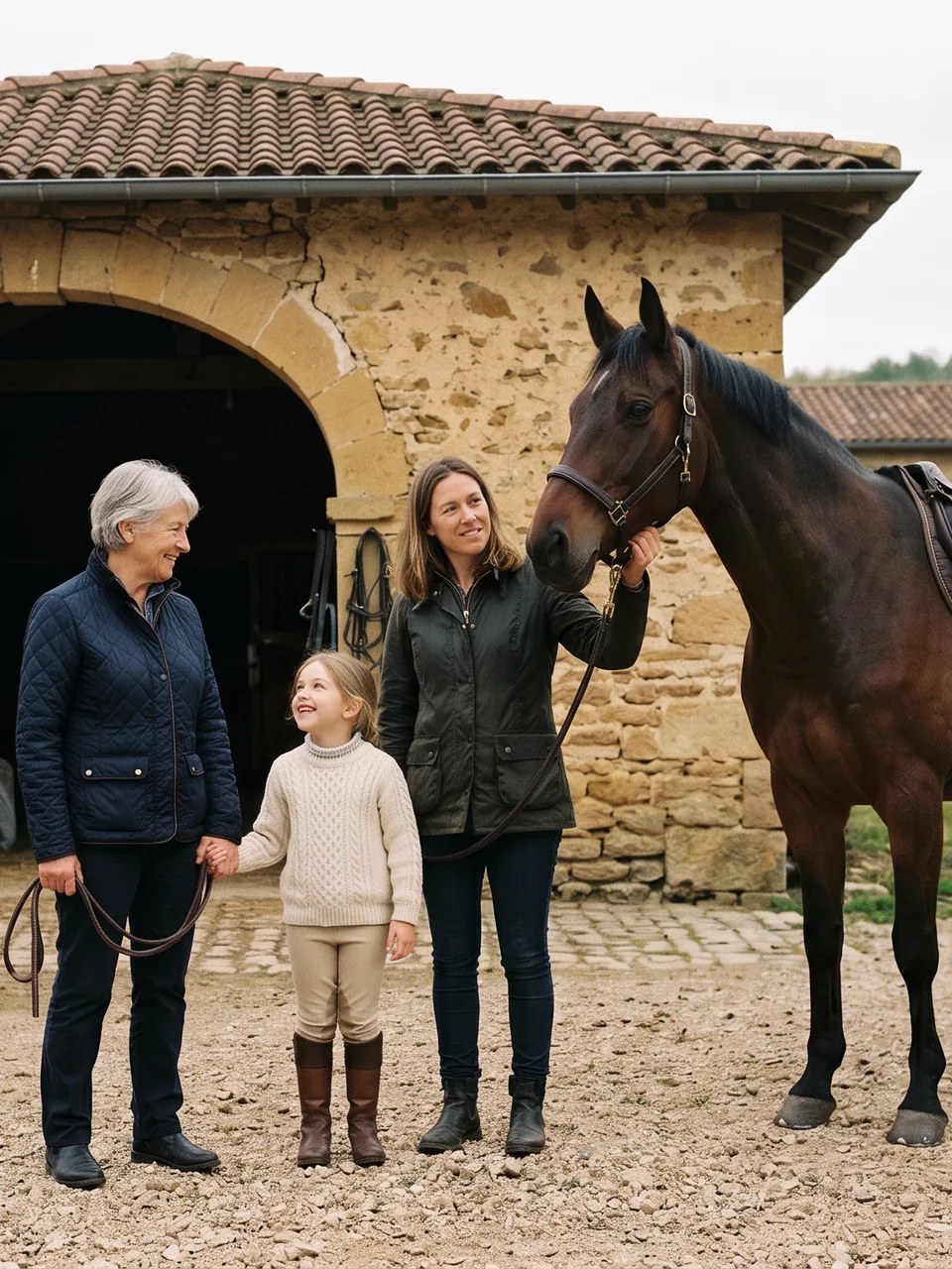 L'équipe, Ride Is Life Stables, centre équestre à Alixan