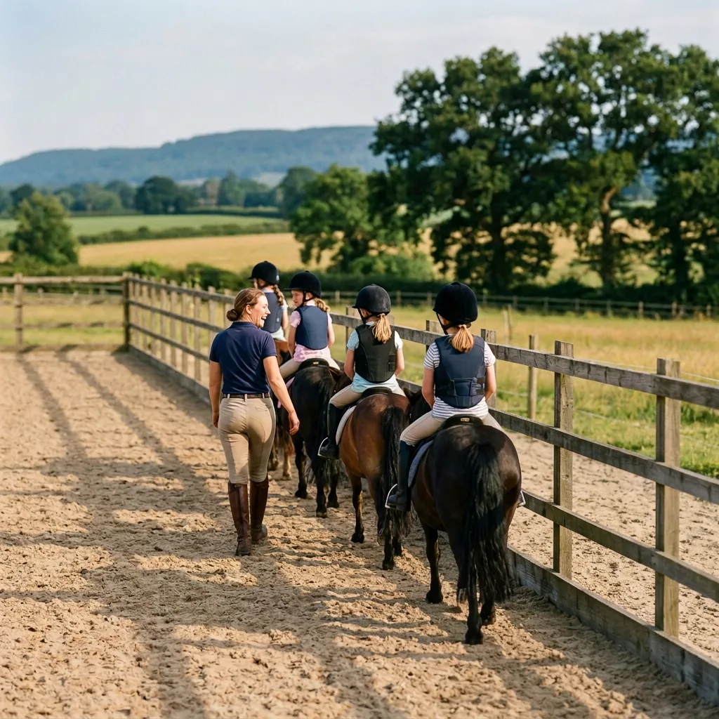 Cours de poney à Alixan, Drôme